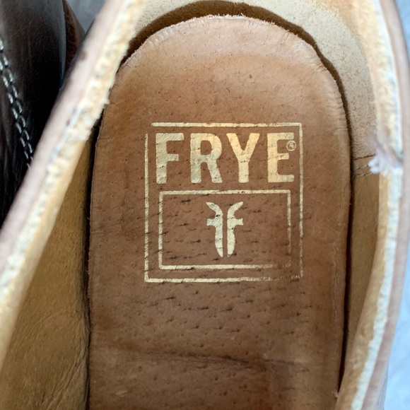 Discontinued/HTF! Frye Veronica Taupe Gray Oxford Shoes 8.5 - Picture 10 of 10